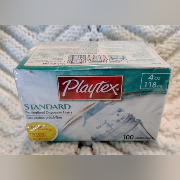Playtex Standard 4 oz Pre-Sterilized Disposable Liners 100 ct NEW 2006 - Picture 5 of 6